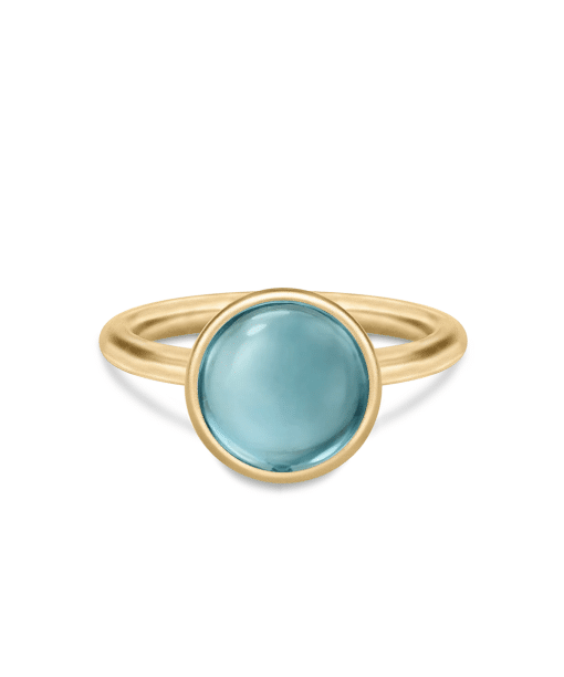 Julie Sandlau Prima Ring Aqua Blue Quartz