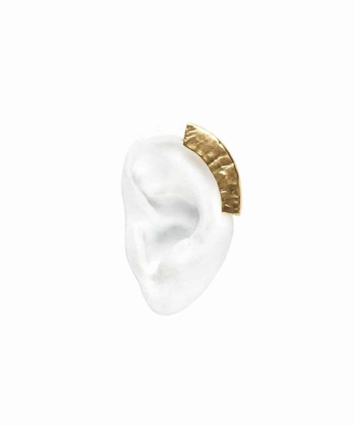 Reflecting Spheres Upper Earpiece, Yellow Gold - Bjørg - Bilde 2