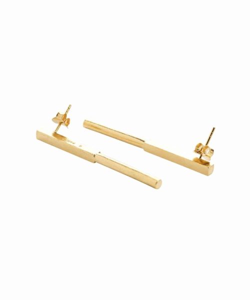 when time comes Earpiece, Yellow Gold 925 Silver - Bjørg