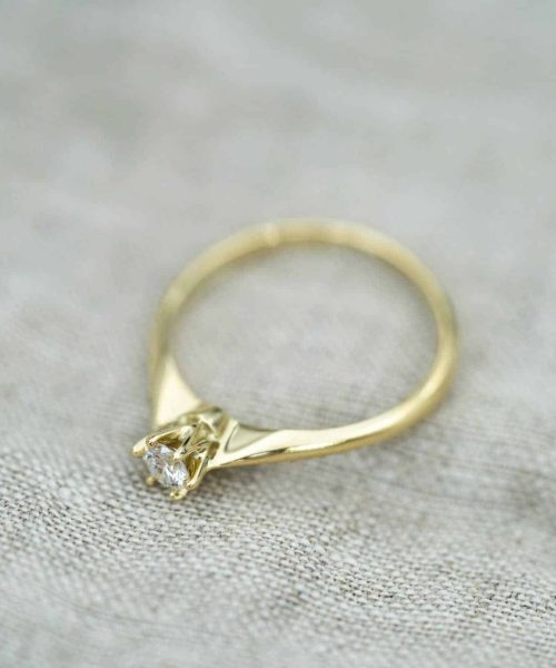 Polaris enstensring, Diamant 0.15ct TWSI - Bilde 2